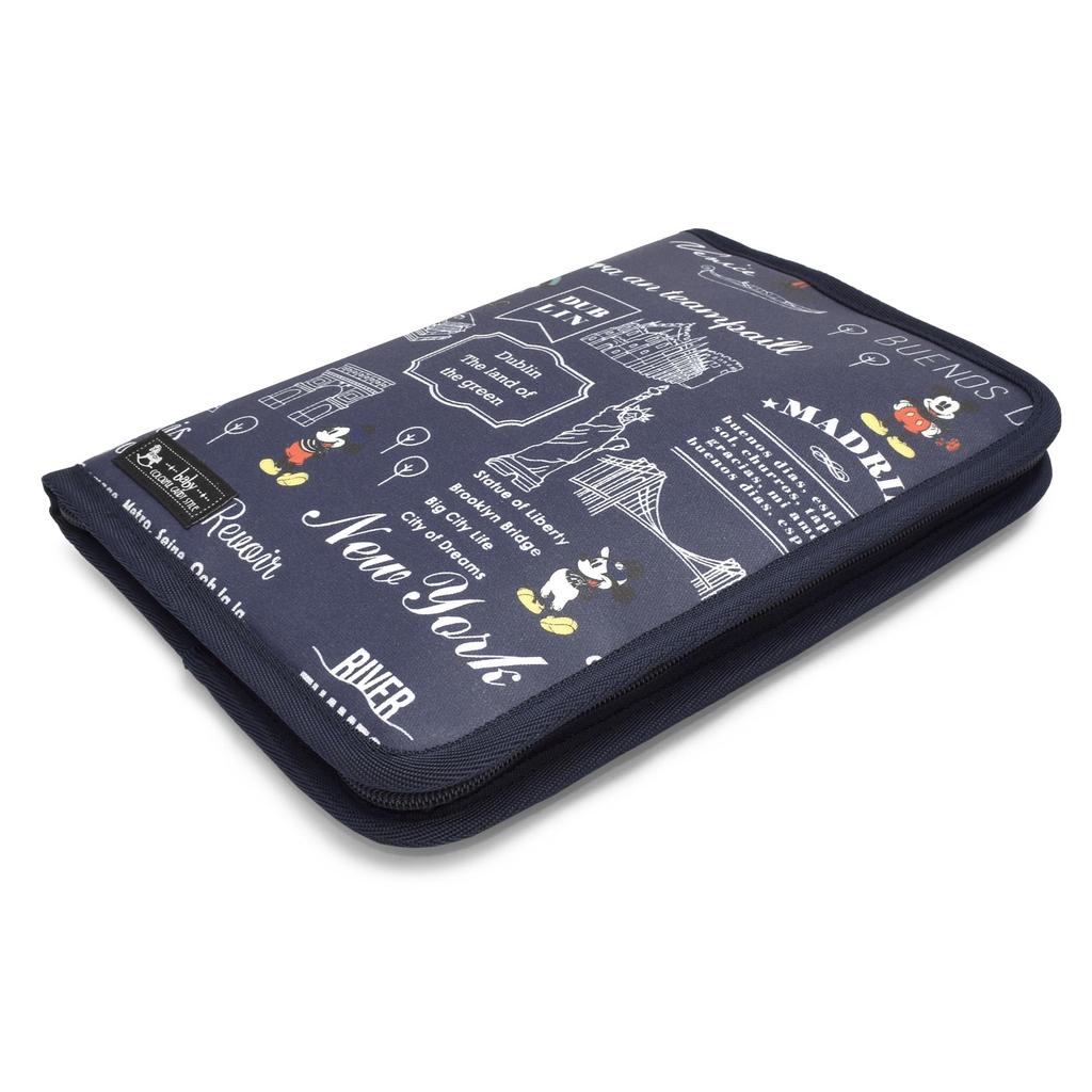 COLORFUL CANDY STYLE Disney and Child Health Handbook Zipper Set of Different Mickey Mouse Minnie Multi-Purpose Case/Mother Case, Type, 2, Patterns &