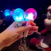 Handy LED Light Keychain For Fans And Event Goers Compact Designs With Multiple Color Options And Easy Battery Access