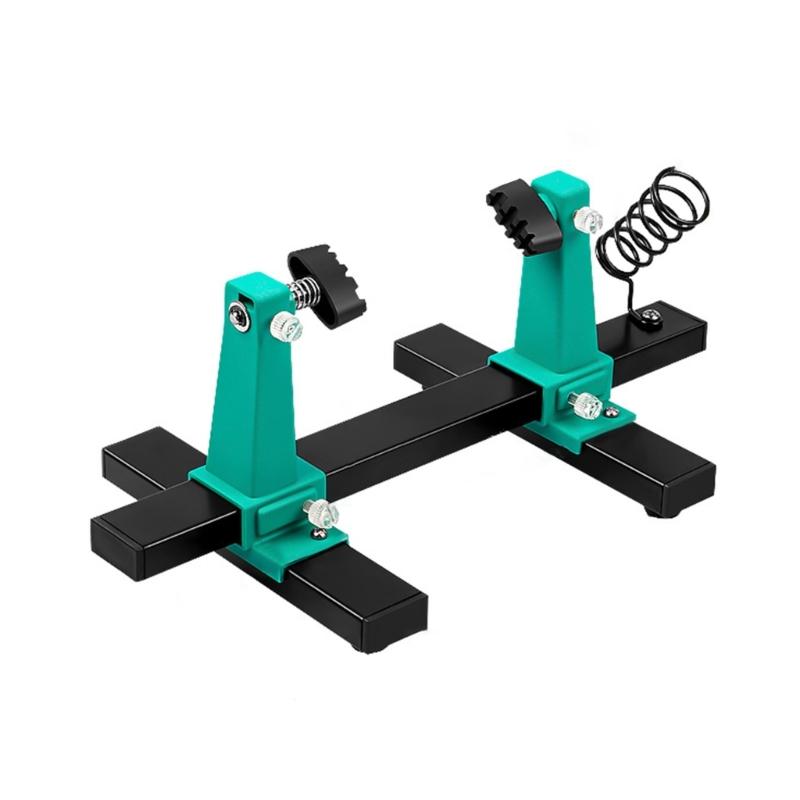 Adjustable Circuit Board Holder, 360 Degrees Rotated, Soldering Helping Hands for Clamping PCB, Desoldering