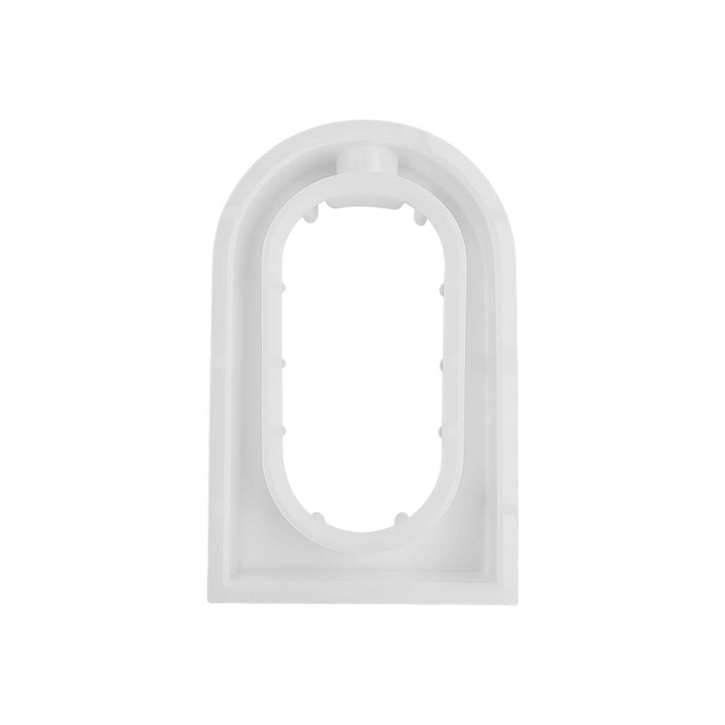 Round Square Arch Vase Resin Mold, 4-Shape Silicone Casting Mold for DIY Hydroponic Planter Decor