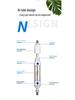 20 Mini Cylinder MAJ 75 Adjustable Stroke 100/125/150-25-50-S Full Bore Pneumatic
