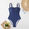 2025 Damen Bademode Taschen Einteiliger Badeanzug und Hose Damen Bademode Body Kleid Badeanzug