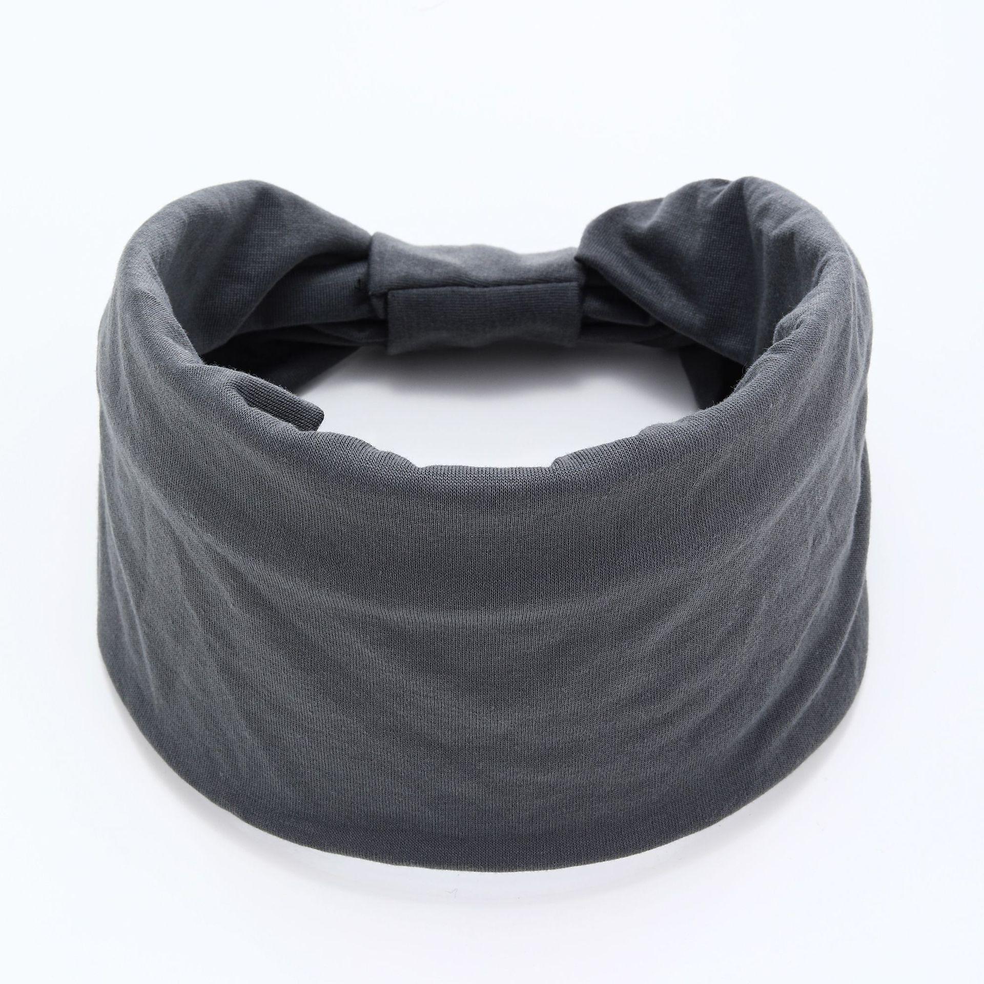 

Wide Edge Elastic Sports and Yoga Headband for Women - Solid Color, High Elasticity