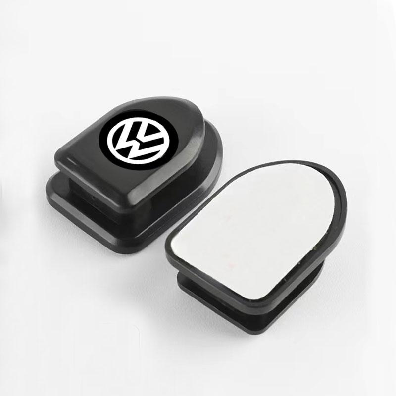 Mini Car Hooks Black Self Adhesive Invisible Hooks Interior Storage Holder For Volkswagen Magotan Sagitar Golf-4 5 6 7 Magotan Polaris Boracay MK7 MK6