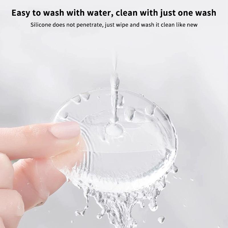 Měkká silikonová gelová labutěnka na pudr pro kosmetiku na obličej, make-up, BB krém, neabsorbuje pudr, kosmetická labutěnka, make-up nástroje