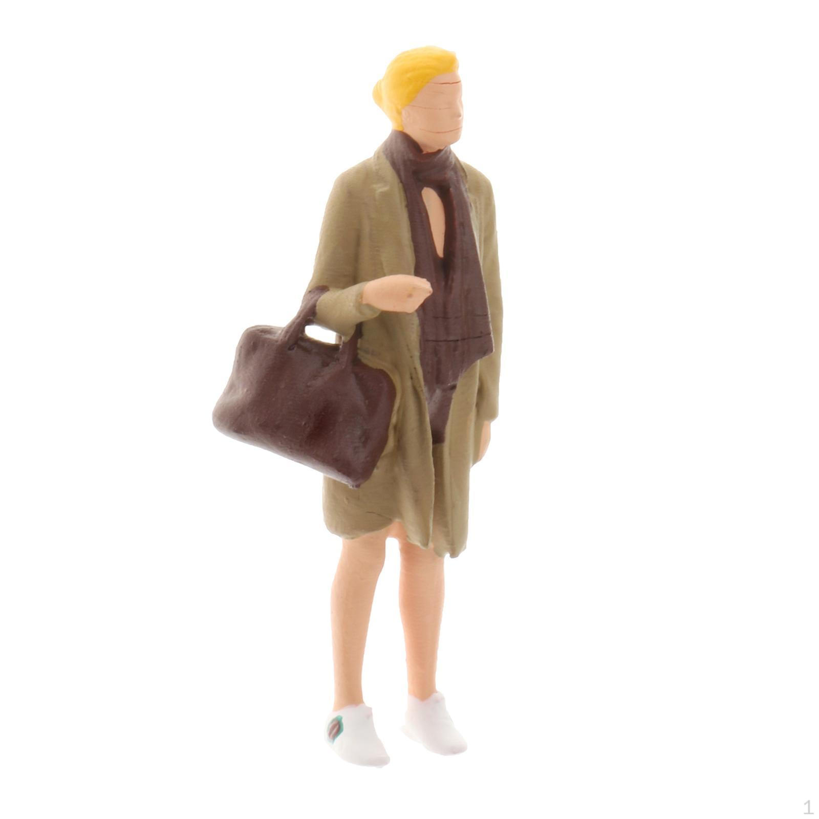 

1/64 Diorama Figure Graceful Lady Characters Doll Building Wheel хакі