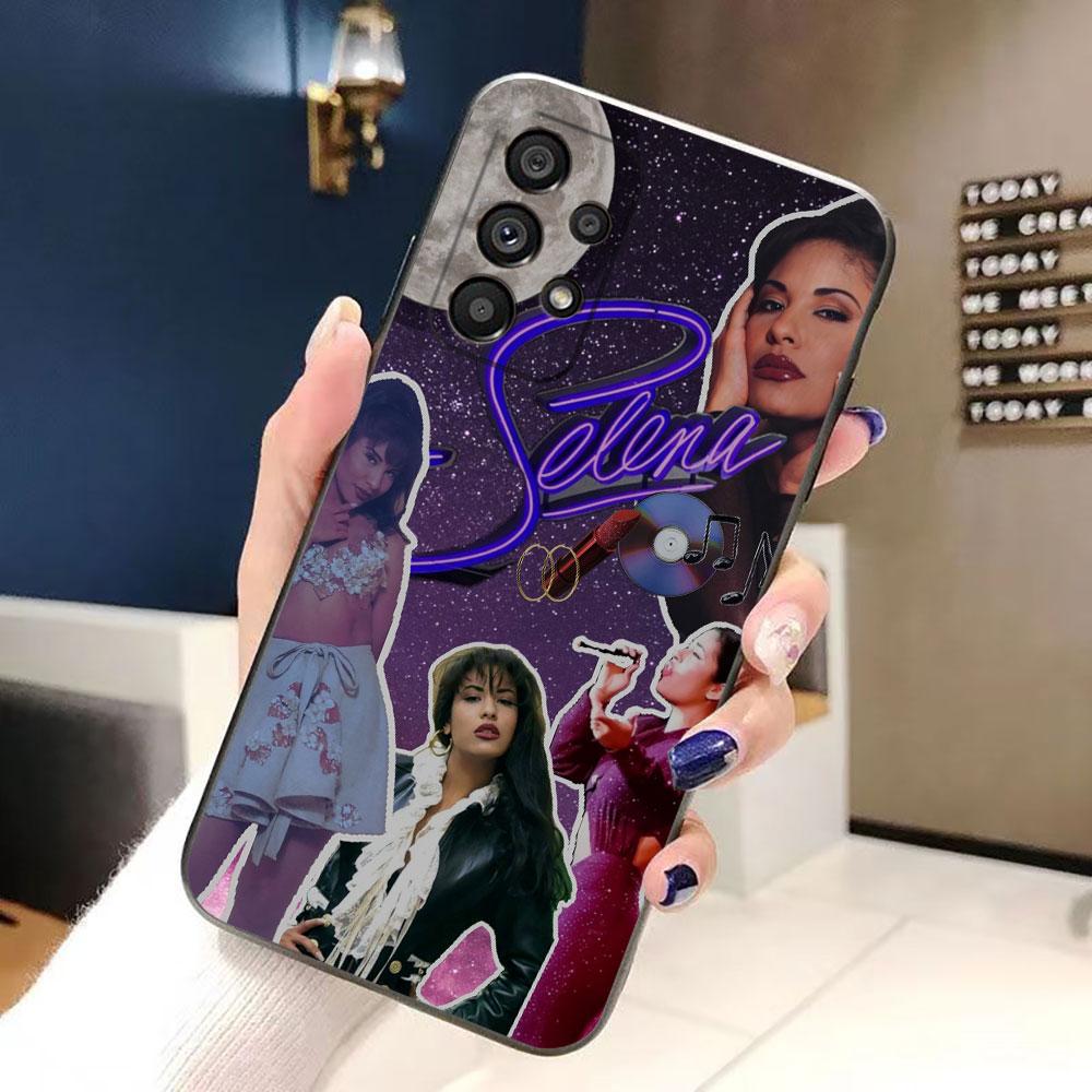 S-Selena Q-Quintanilla Phone Case For Samsung Galaxy A72 A71 A55 A54 A53 A52 A42 A34 A33 A32 A23 A22 A21S A20S Case Funda Shell