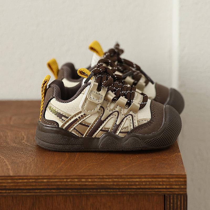 Baby Lightweight Toddler Shoes Children's Breathable Casual Shoes Boys' Anti-skateboard Shoes Girls' Soft-soled Sports Shoes