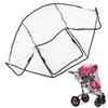 Baby Travel Weather Shield Breathable Stroller Rain Cover Baby Car Weather Wind-Shield Protect from Dust Snow Universal