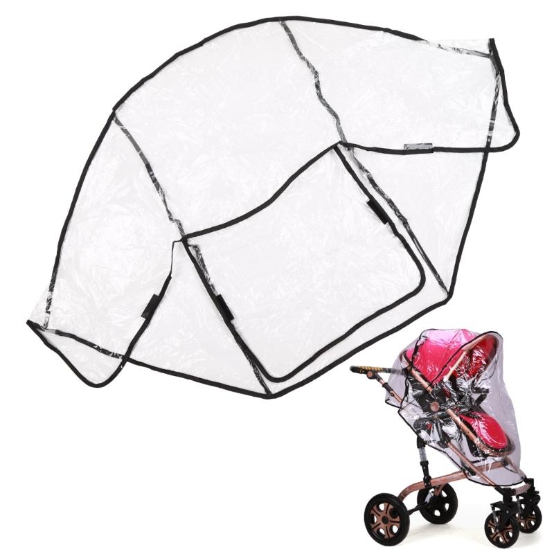 Baby Travel Weather Shield Breathable Stroller Rain Cover Baby Car Weather Wind-Shield Protect from Dust Snow Universal