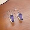 Iolite Gemstone 925 Sterling Silver Jewelry Handmade Earrings1.45" Gift For Wife EE-129-8