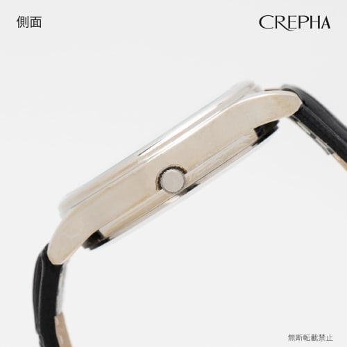 Klefer Men's Analog Waterproof Watch with Leather Strap, Black, TE-AM242-WTS