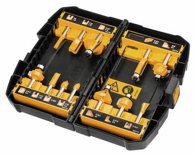 Dewalt 12-Piece Milling Cutter Set