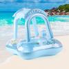 Pool floats with canopy for Kids Toddler Infant Pool Float for Baby Swimming Ring Floaties for Pool Beach Toys for Party