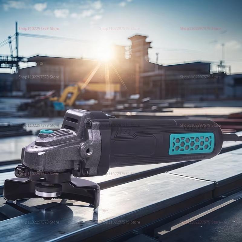 Electric Brushless Angle Grinder 100mm 220V 10000rpm Metal Wood Power Tool EU Plug for Grinding Cutting Polishing DIY Projects