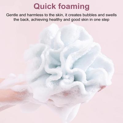 Yousheng Badetuch Nylon Rückenbürste Peeling Körperbürste Männer Frauen Dusche Luffaschwamm Schnelltrocknendes Reinigungstuch