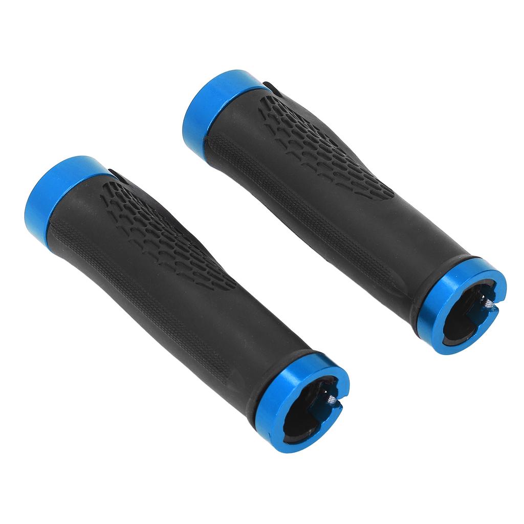 Gripy do roweru górskiego PP TPR Antypoślizgowe Bezpieczne Komórkowa powierzchnia Ergonomiczny design Metalowe boki Rower