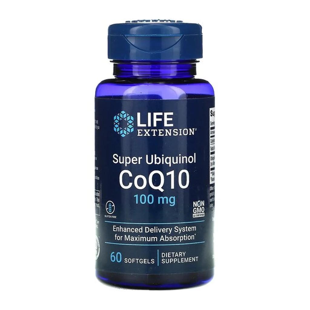 Super Ubiquinol CoQ10, 100mg - 60 softgels