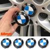 4 Bucăți 68Mm Capace Centru Roată Insignă Logo Mașină Emblema Pentru Seria 1 3 5 7 X1 X3 X5 Capace Jantă Auto