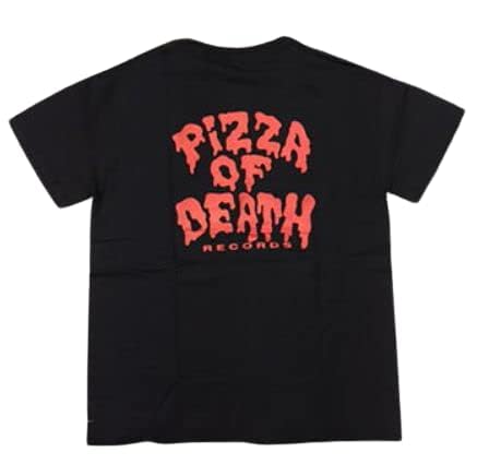 PIZZA OF DEATH T-shirt KEN YOKOYAMA/FUCK KEN TEE/BLACK L size