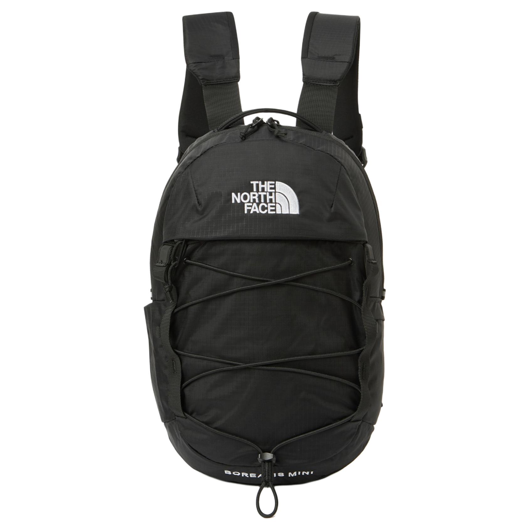 The North Face Borealis 10L Adjustable Strap Multifunctional Mini Backpack Outdoor Bag Unisex backpack black NM2DQ55A Black,Mini