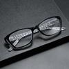 Women Reading Glasses Anti Blue Light Eyeglasses Ultra Light Elasticity Retro Spring Leg Presbyopia Hyperopia Men Eyewear