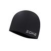 ZOKE Silicone Swimming Cap, Comfortable, Waterproof, Non-Binding Headband, 620503203-1 Black