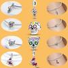 New Halloween Pumpkin Skull Witch Charm Bead Copper Fit Original Charms Bracelet Pendants Halloween Gift Diy