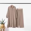 Brand 2025 Summer Women's Long Bubble Sleeve Muslim Dress