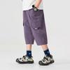 Duoduojia Boys' Cotton Casual Cargo Shorts