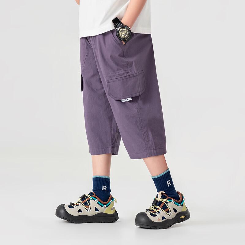 Duoduojia Boys' Cotton Casual Cargo Shorts