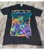 Reprint Mastadon Black Light Sensitive Tshirt Laser Owl Big Cats black PA9357 Unisex T-Shirt
