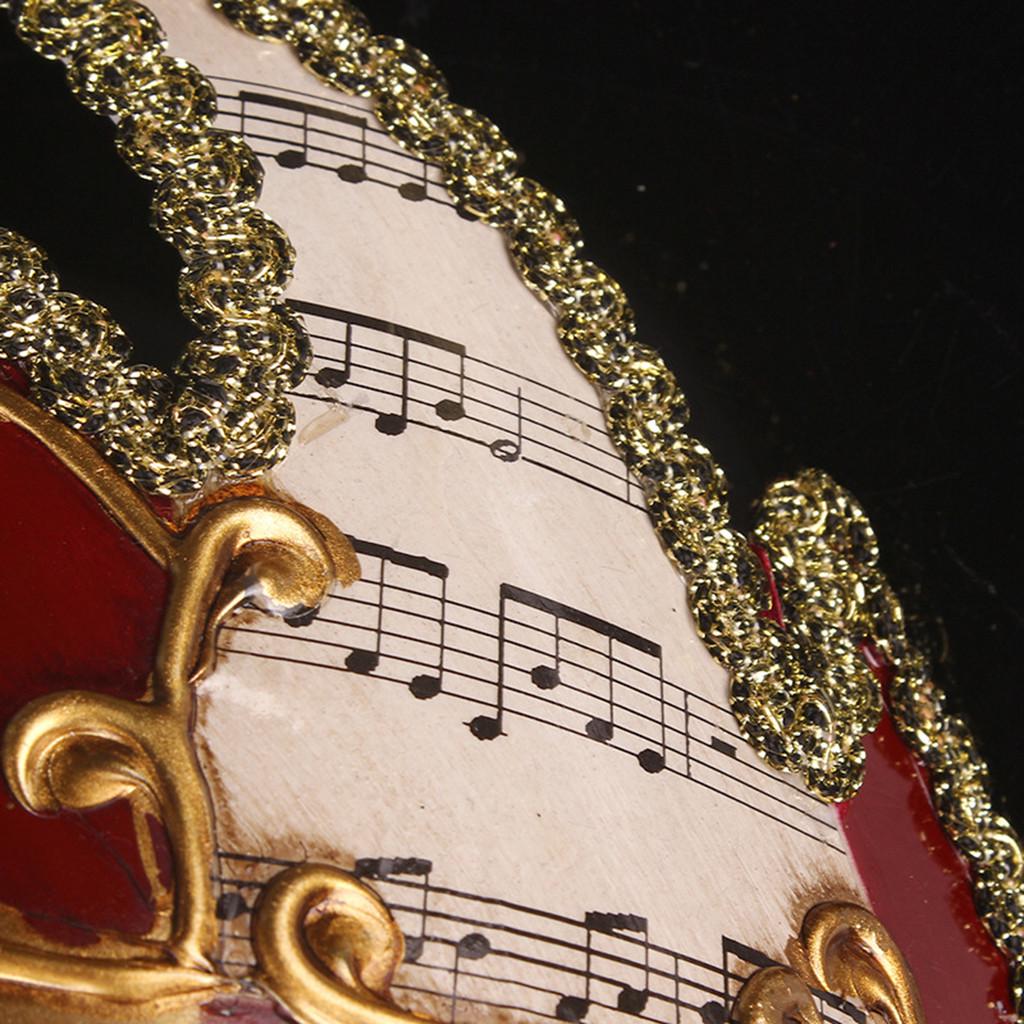 Men and Women Masquerade Mask Vintage Venetian Checkered Musical Party Mardi Gras Mask Exquisite Mysterious Festival Party Mask