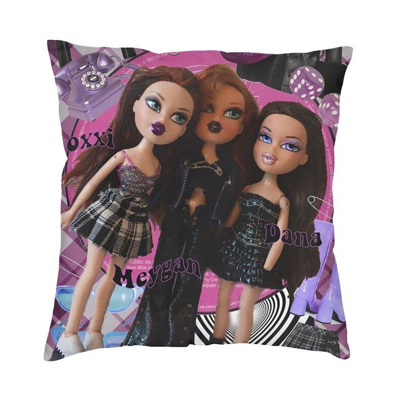 Personalized Custom Bratz Rock Angelz Pillow Case 45x45cm Decor Home Anime Manga Tv Nordic Cushion Cover Soft Pillowcase
