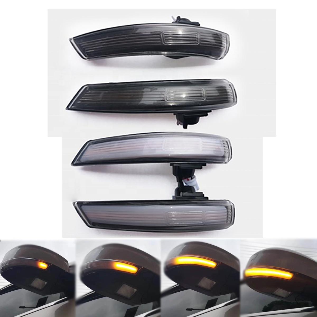 2X LED Dynamic Flowing Door Wing Rear View Mirror Indicator Light For