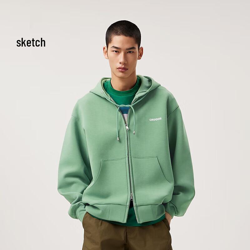 

Мужская повседневная толстовка на молнии CROQUIS, весна 2024 M