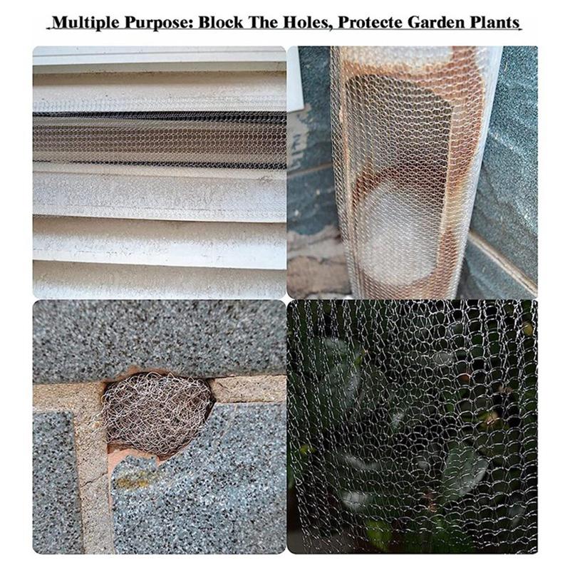 M-Modern-Stainless Steel Metal Mesh Insect-Proof Net Fly-Proof Net Rat-Proof Filter Net Seedling Protection Net
