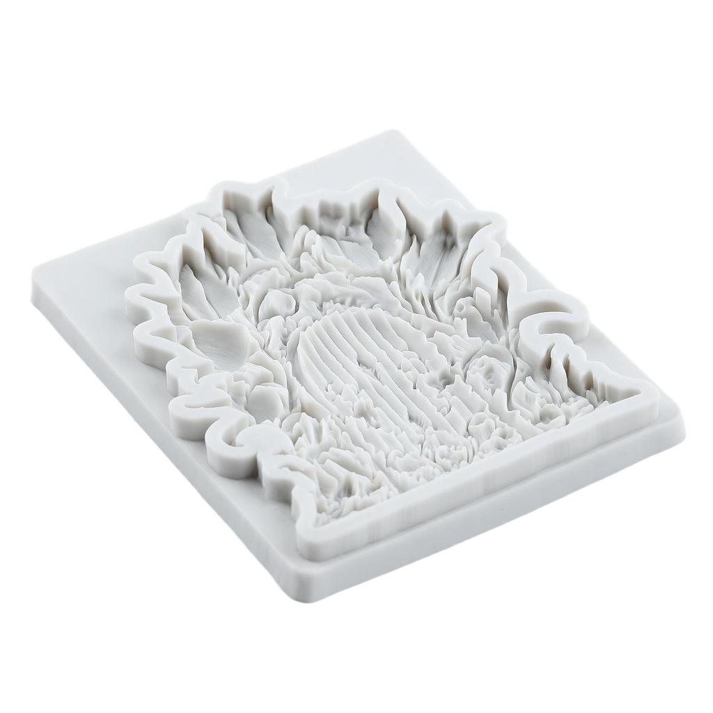 Enchanted Vintage Fairy Garden Door Silicone Molds Fairy Home Door Fondant Mold Cake Decorating Tools Cupcake Topper Candy Chocolate Gumpaste Mold