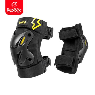 Ginocchiere per motociclette BSDDP, set da 2 pezzi, protezione per ginocchia, occhi riflettenti, comode e traspiranti