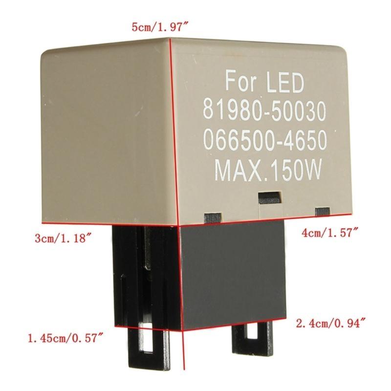 31BC Flasher Relays Electronic Replacement Turn 81980-50030 Flasher