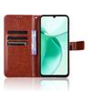For ZTE Blade A35/A55 Case Crazy Horse Texture PU Leather Phone Wallet Cover