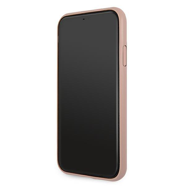 Guess Guhcn614Gmgpi Iphone 11 6,1/ Xr Różowy/Pink Hardcase 4G Big Metal Logo