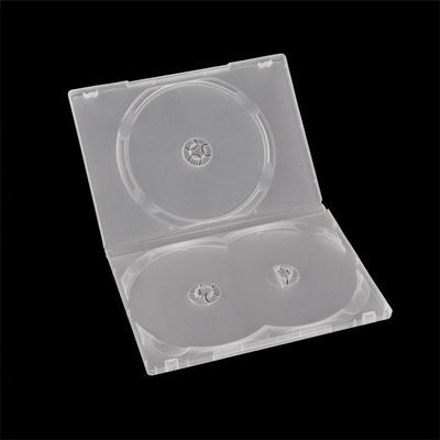 Bolsas de Armazenamento para CD com Capa Transparente de Cobertura Total, Caixas de Filme, Porta-Discos, Estojo de DVD