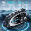 Q29 Motorcycle Helmet Bluetooth Headset  For 2 Riders intercommunicator 300M 1080P HD Wireless Camera and WiFi Video Recorder