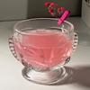 1pc Tiki Cocktail Glass Clear Wine Glass Creative Champagne Glasses Drinking Cups For Bar Pub Club Restaurant Home Use Drinkware (No Straw)