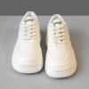 High-value little white shoes women's spring new versatile round head lightweight sports shoes thick-soled heightening casual women's shoes