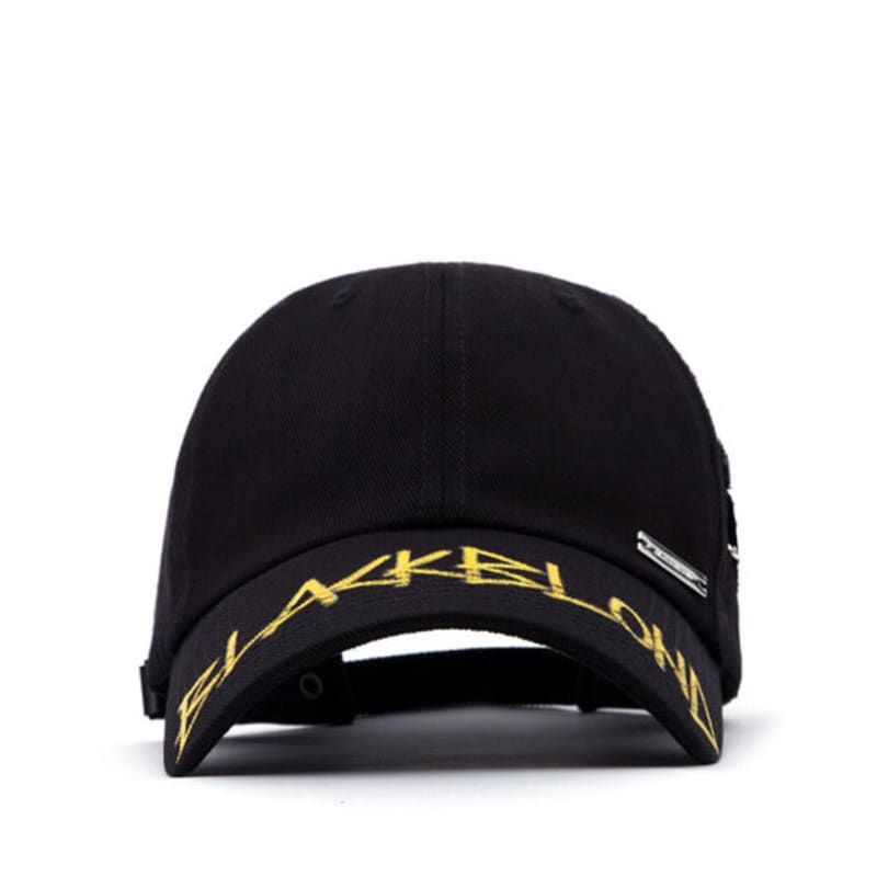 BLACKBLOND BBD Plate Signature Logo Cap (Black)
