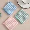 5 Stück saugfähiges Korallenvlies-Handtuch, Küchenreinigungstuch, Geschirr, ölbeständiger Lappen, Geschirr, Haushaltsreinigungstuch