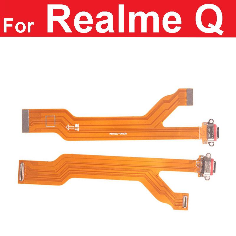 USB Charging USB Charger Dock Connector Flex Cable For Realme 1 5 Q X X2 X50 X7 XT 730G Pro 5G X3 Super Zoom