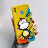 For Honor Play Case COR-L29 Phone Cover Cute Bear Cartoon Frog Soft Silicone Matte Fundas Coque For Honor Play Shockproof Bumper